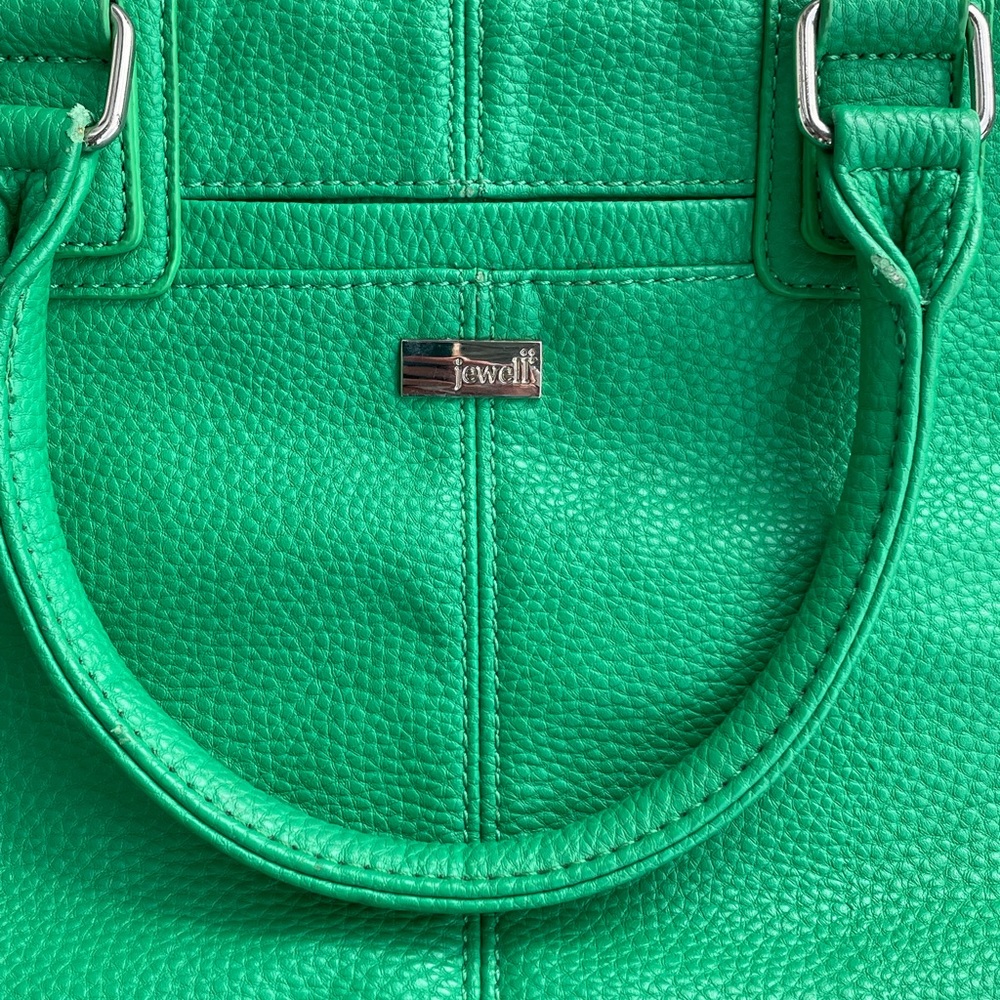 Jewel Toned Green Purse/Crossbody Bag - Picture 3 of 11
